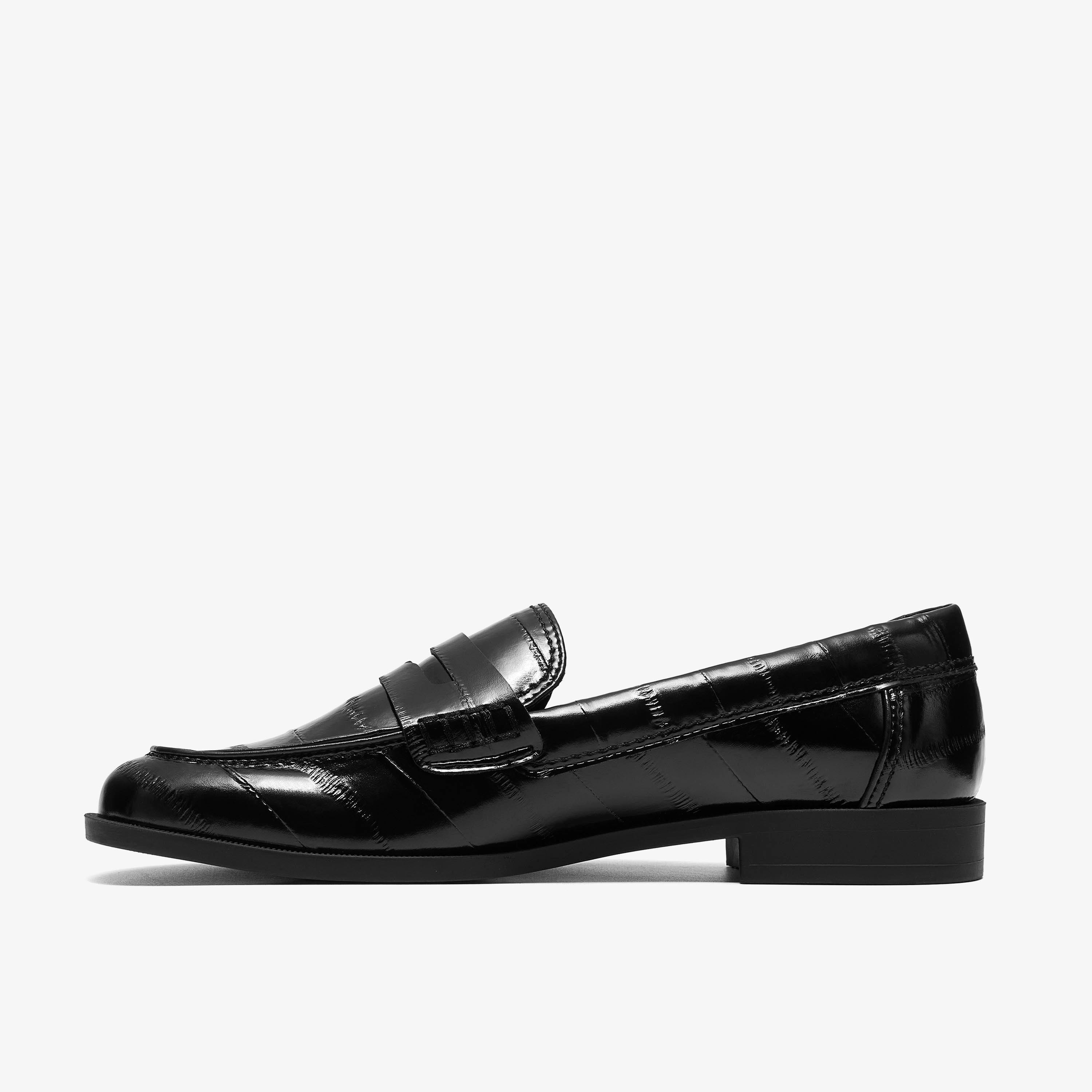 Kraden Edge Black Interest Loafers, view 2 of 6