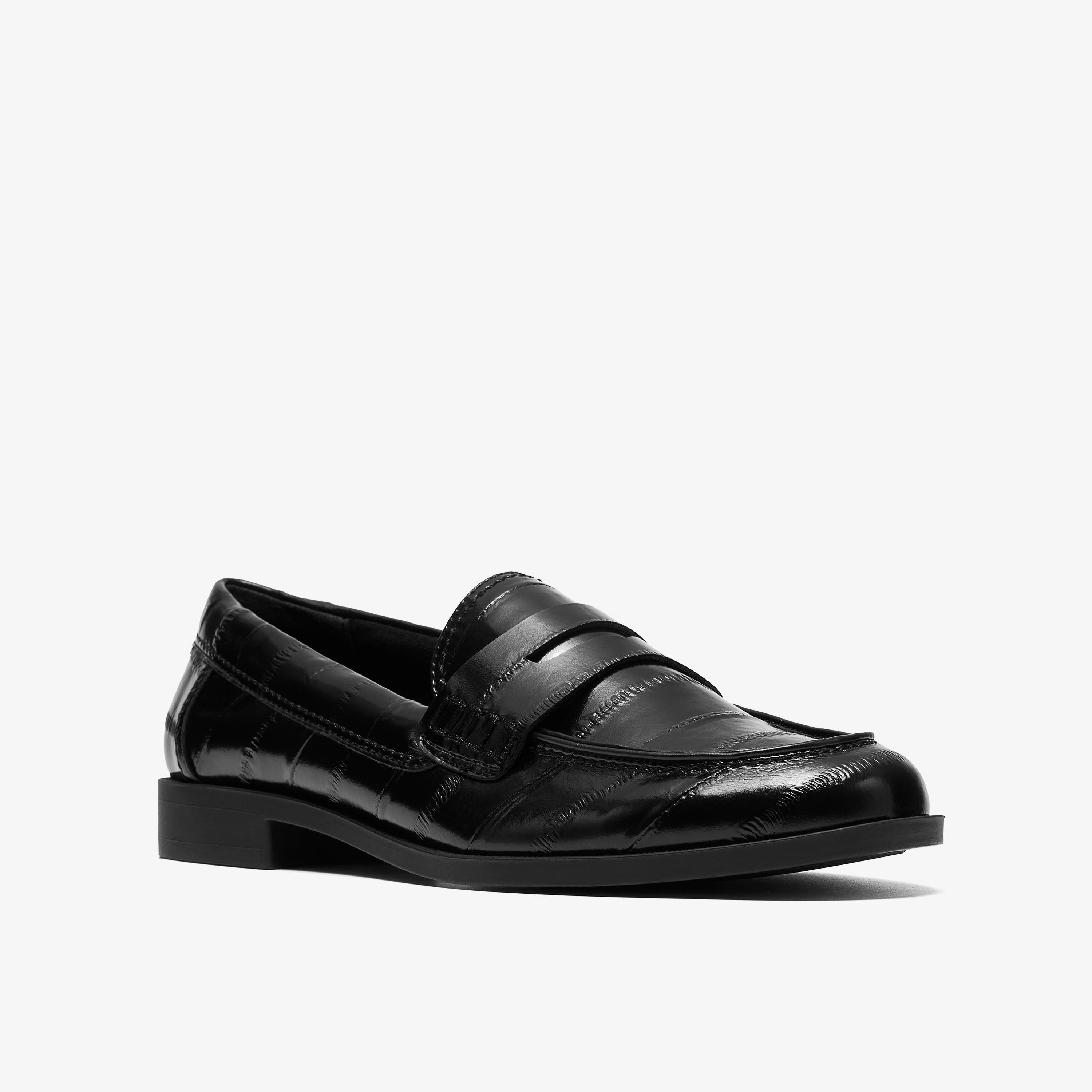Kraden Edge Black Interest Loafers, view 4 of 6