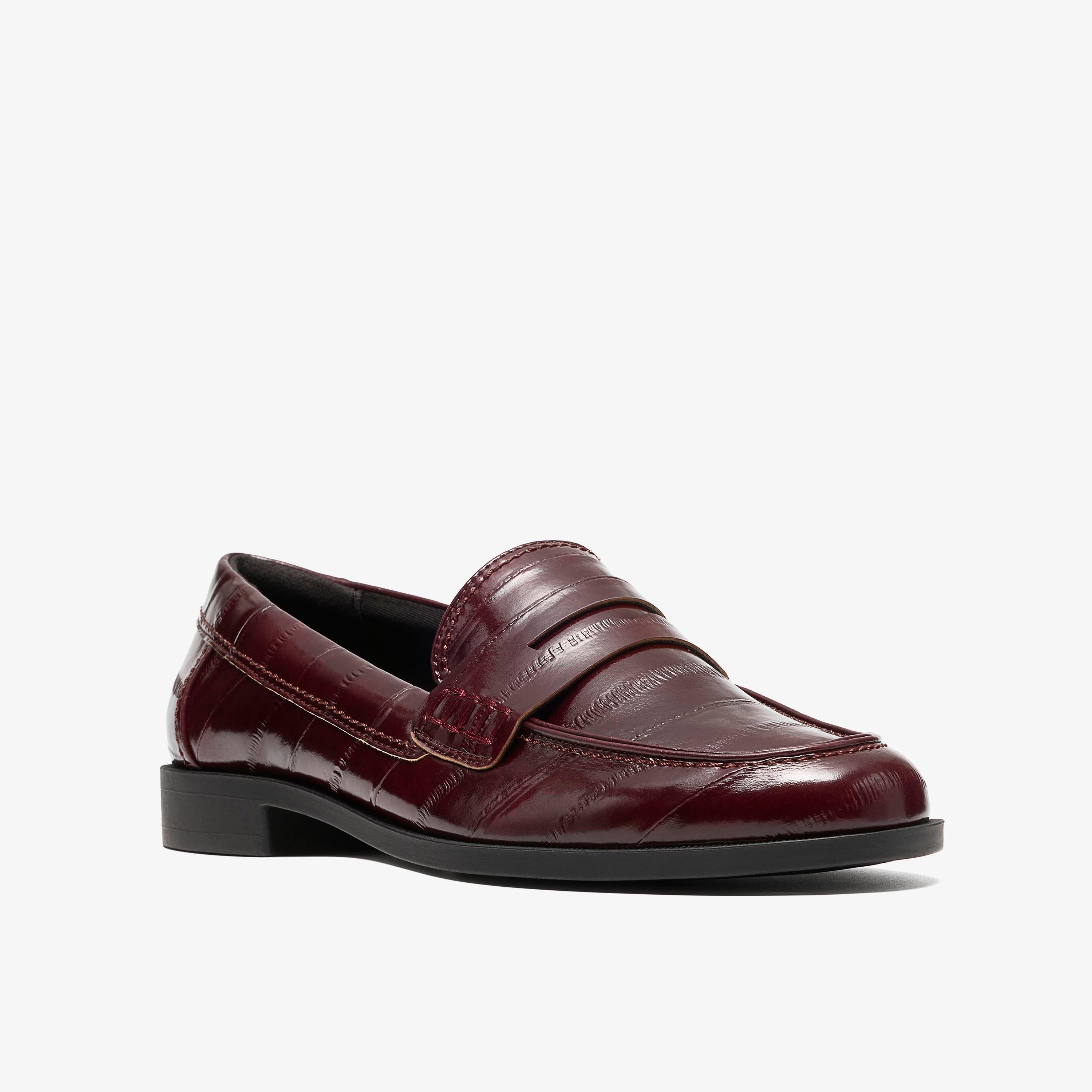 Kraden Edge Burgundy Interest Loafers, view 4 of 6