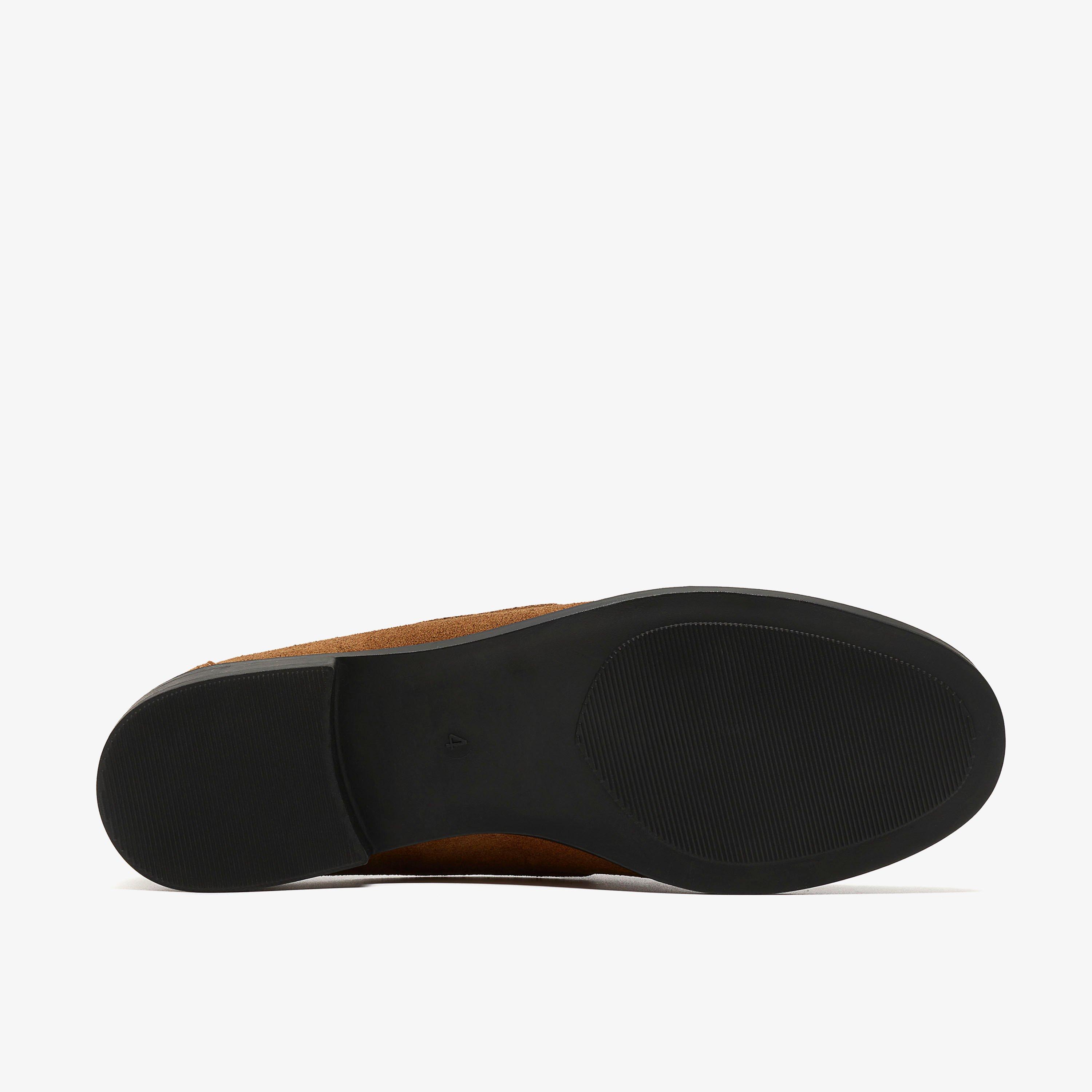 Kraden Edge Tan Suede Loafers, view 3 of 6