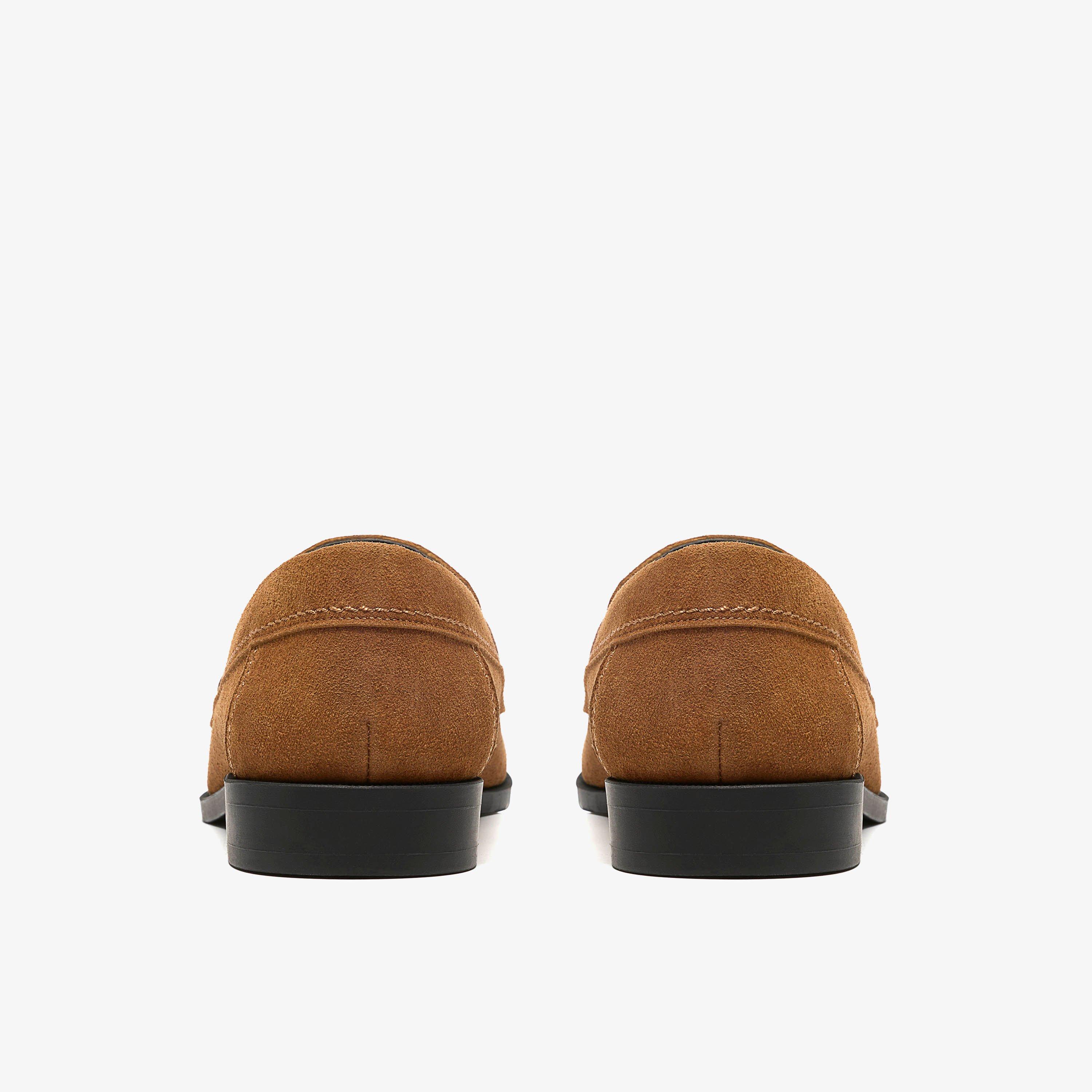 Kraden Edge Tan Suede Loafers, view 5 of 6