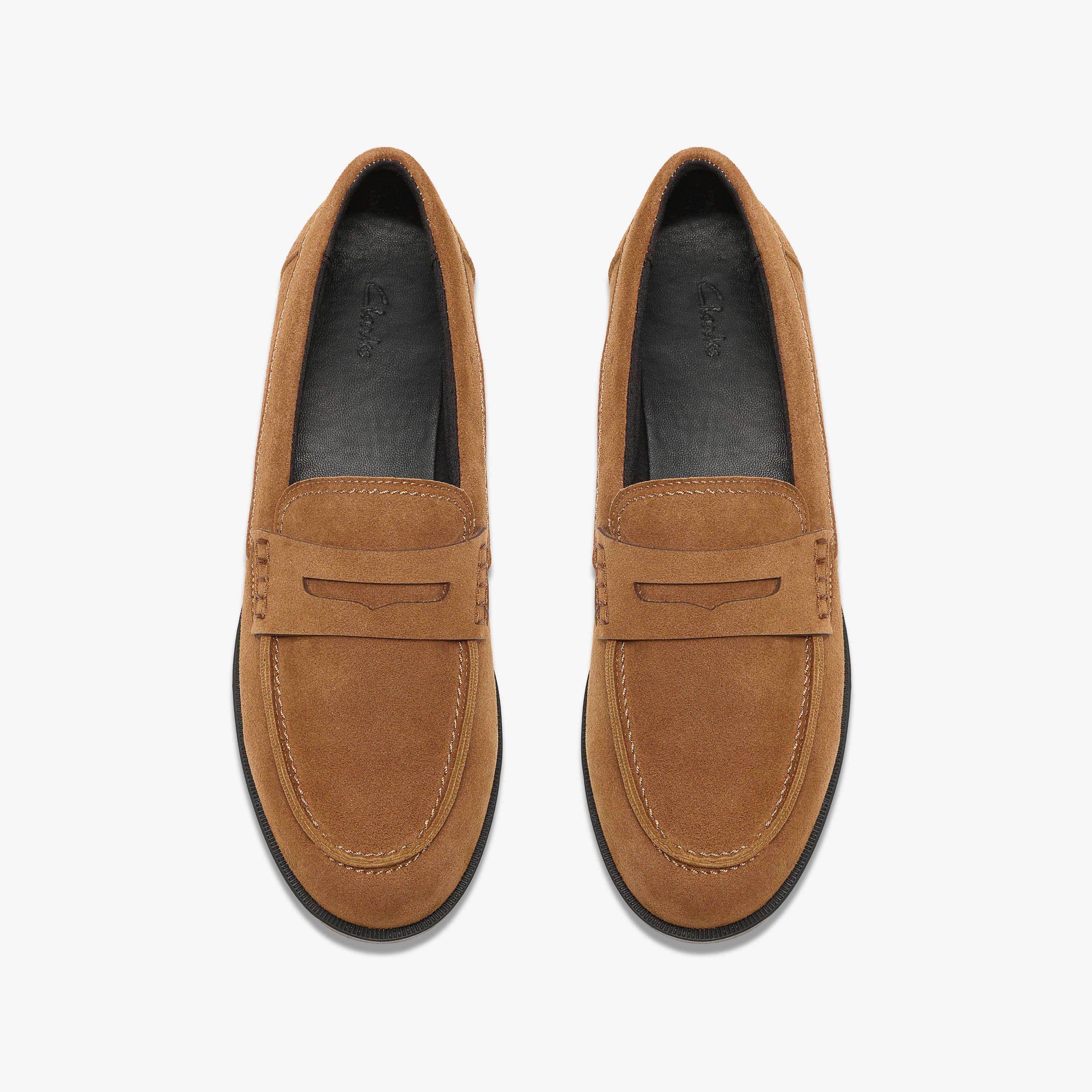 Kraden Edge Tan Suede Loafers, view 6 of 6