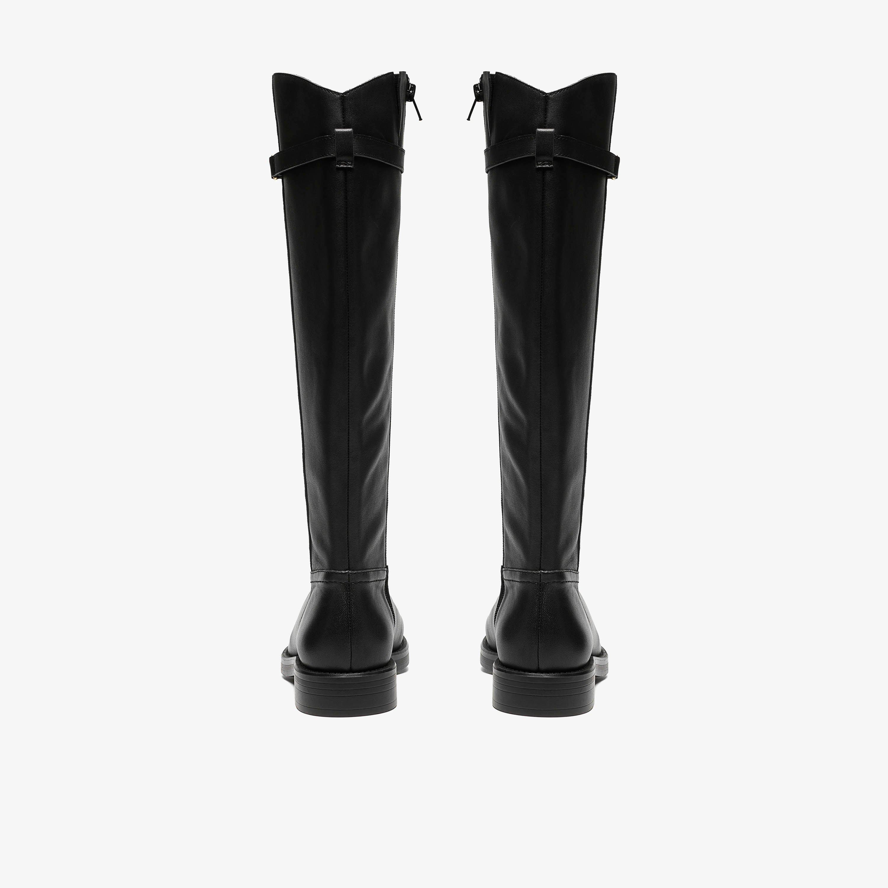 Baville Hi Black Knee High Boots, view 5 of 6