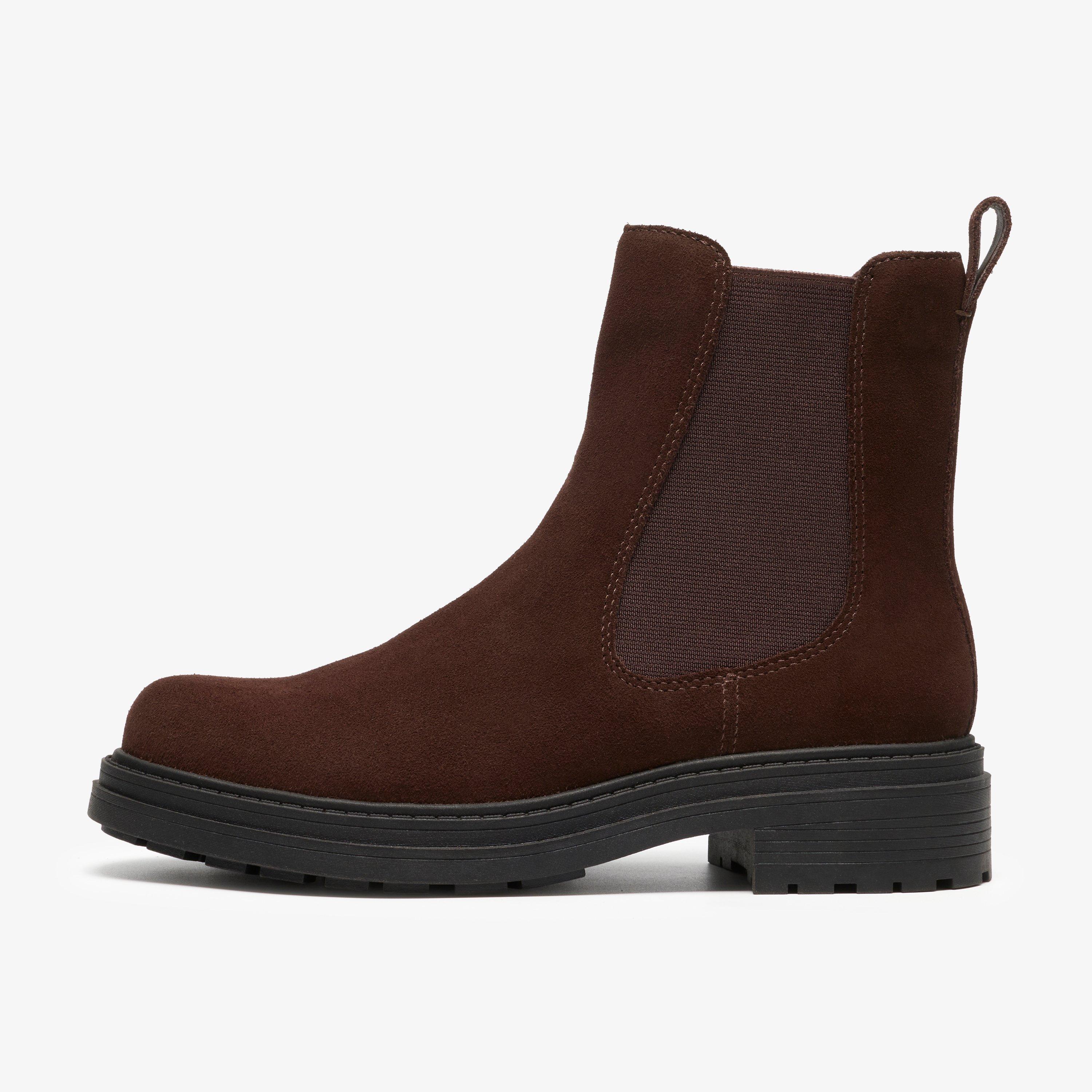 Orinoco3 Top Brown Suede Chelsea Boots Ankle Boots, view 2 of 6