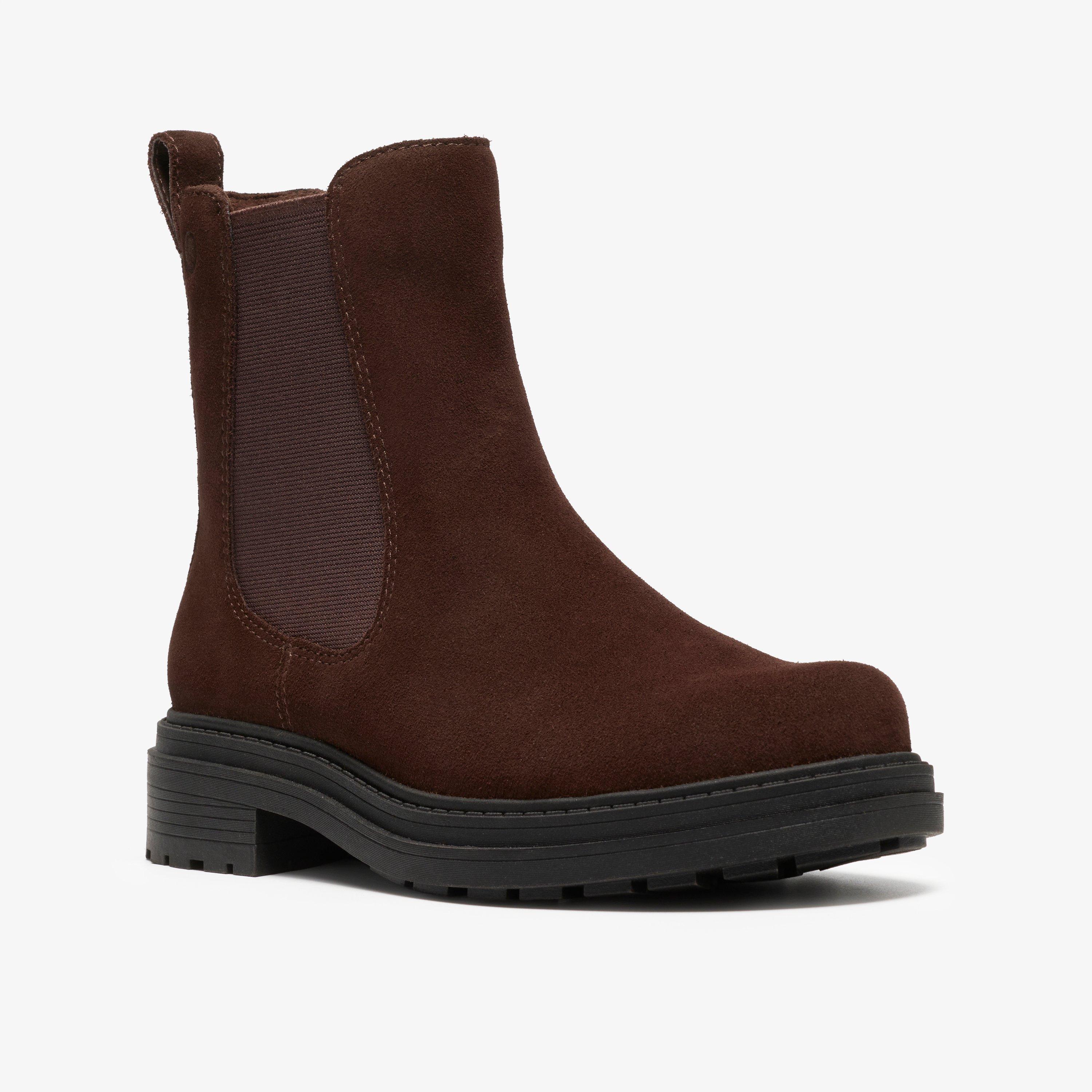 Orinoco3 Top Brown Suede Chelsea Boots Ankle Boots, view 4 of 6