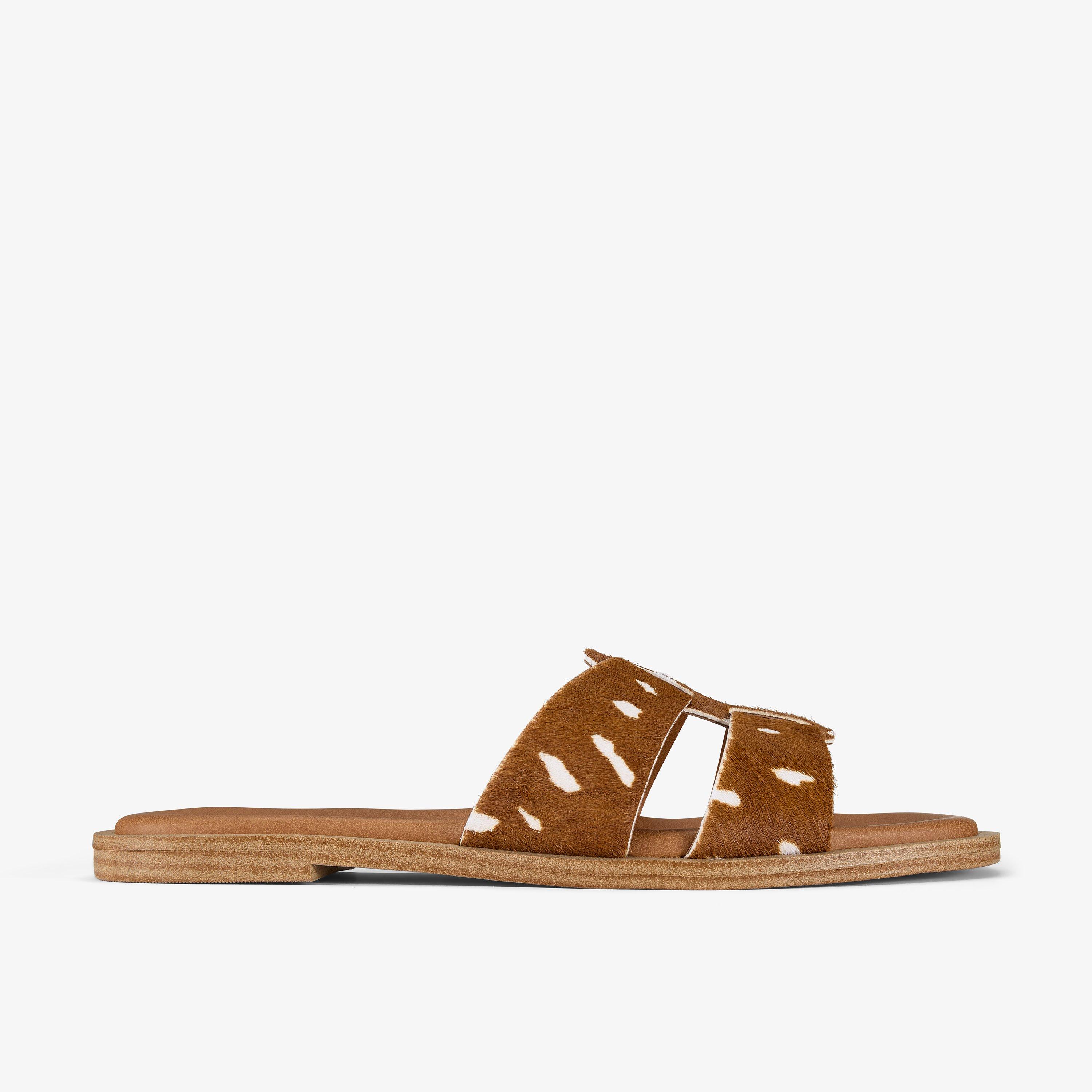 Trala Slide Animal Print Mules, view 1 of 6