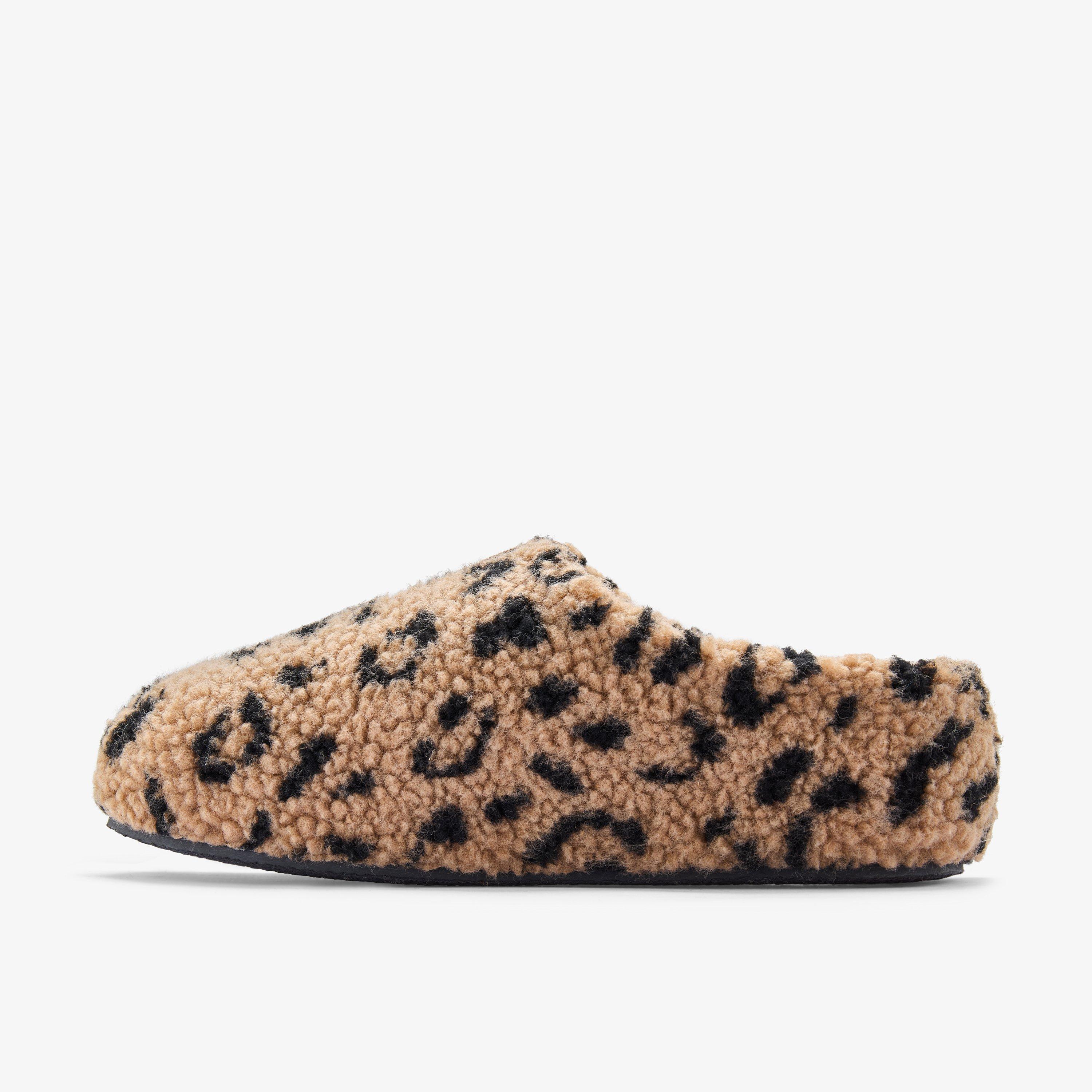 Berber Cheetah Slipper Khaki Slip-Ons, view 2 of 6