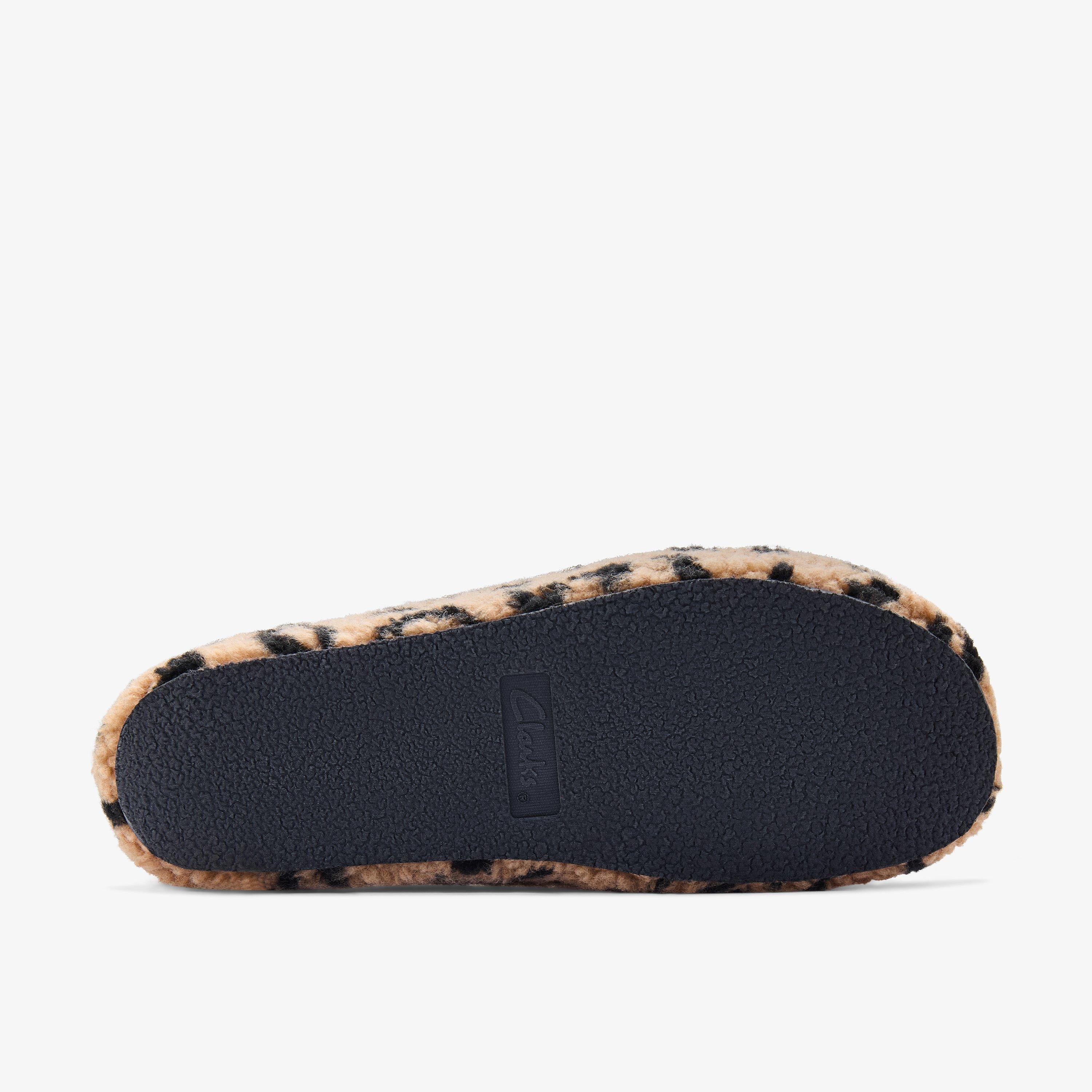 Berber Cheetah Slipper Khaki Slip-Ons, view 3 of 6