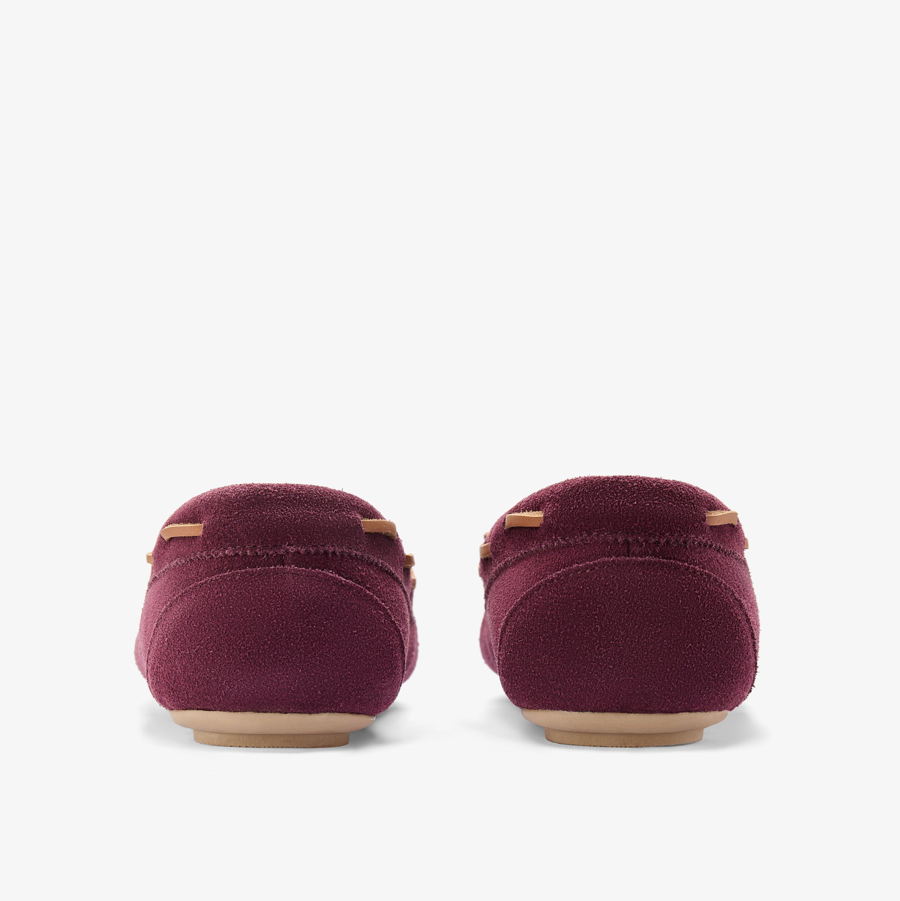 Cozy Moc Slipper Burgundy Slip-Ons, view 4 of 6
