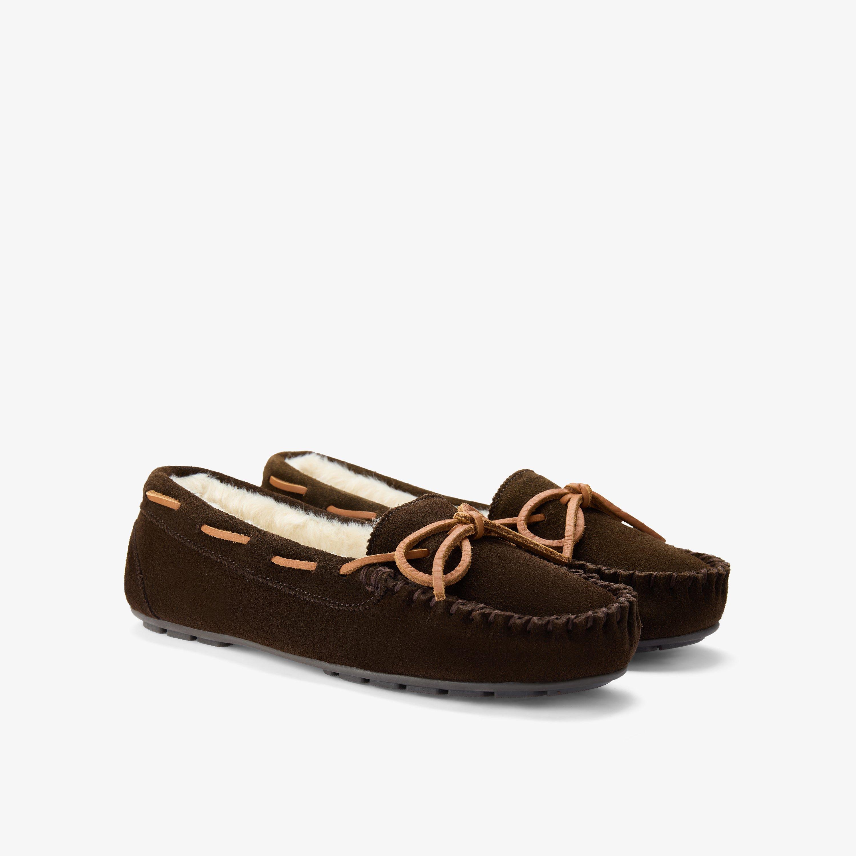 Cozy Moc Slipper Brown Slip-Ons, view 5 of 6