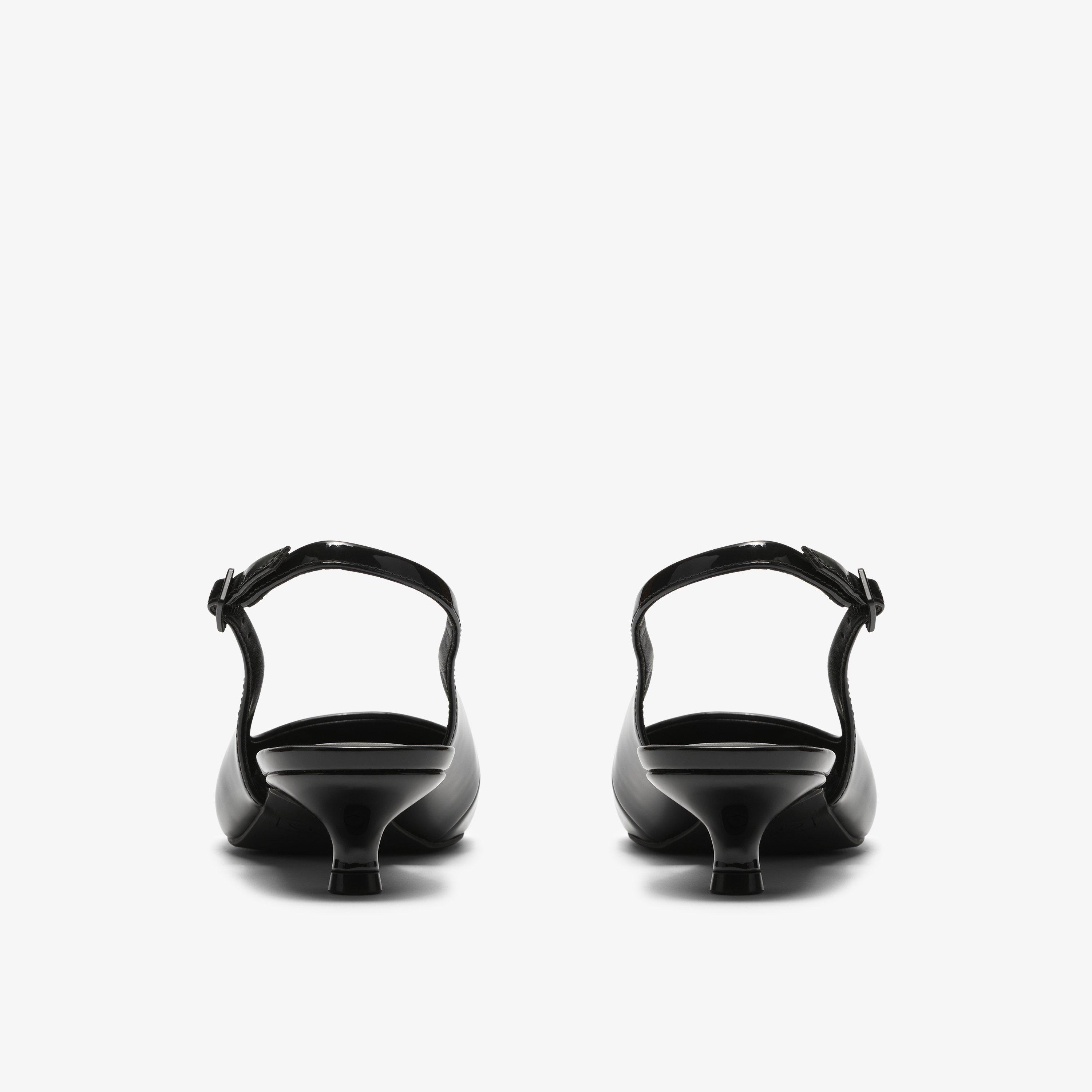 Pisa Sling Black Patent Sling Back, view 5 of 6