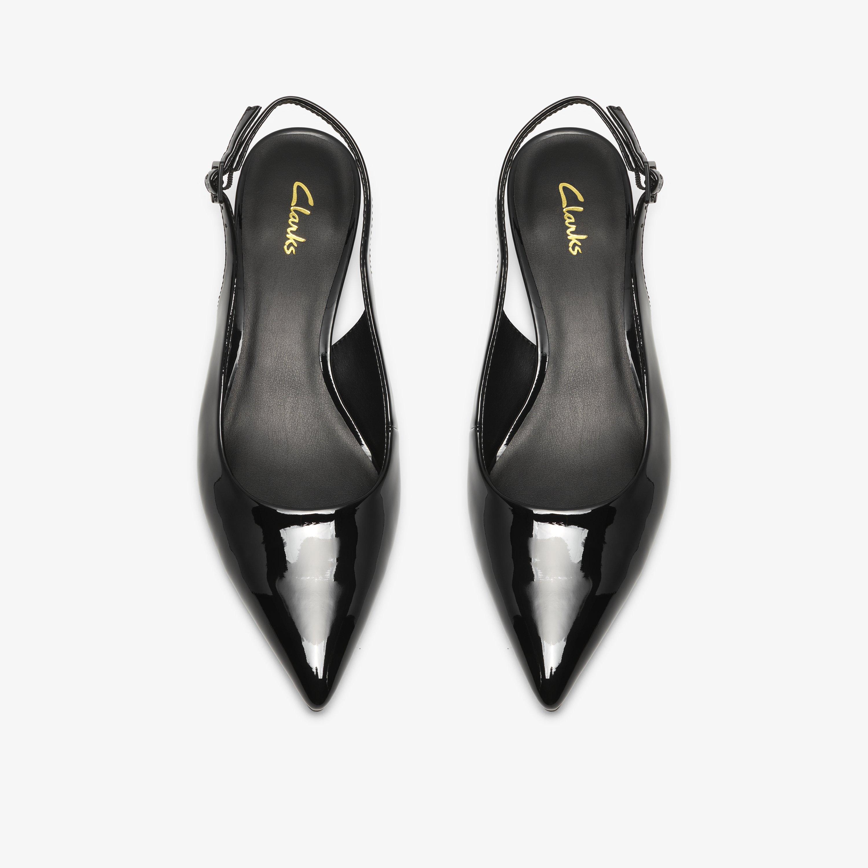 Pisa Sling Black Patent Sling Back, view 6 of 6