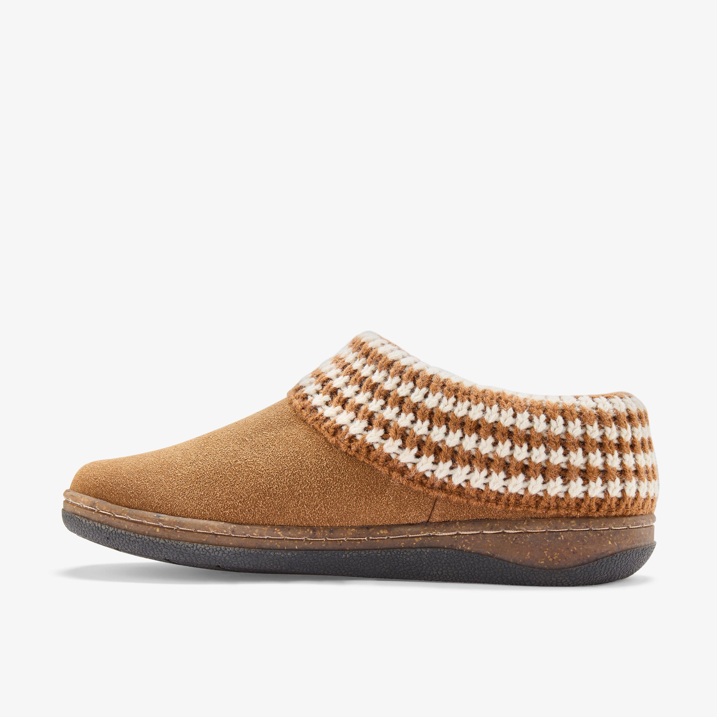Willowdean Sweater Slipper Cognac Slip-Ons, view 2 of 6