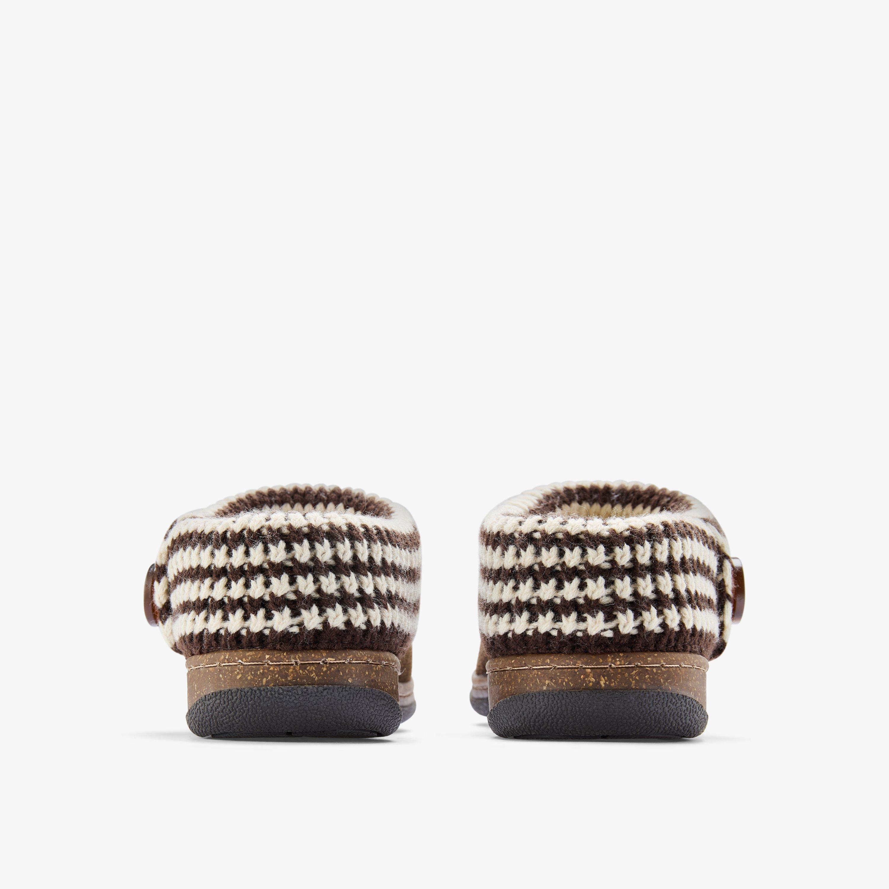 Willowdean Sweater Brown Slip-Ons, view 4 of 6