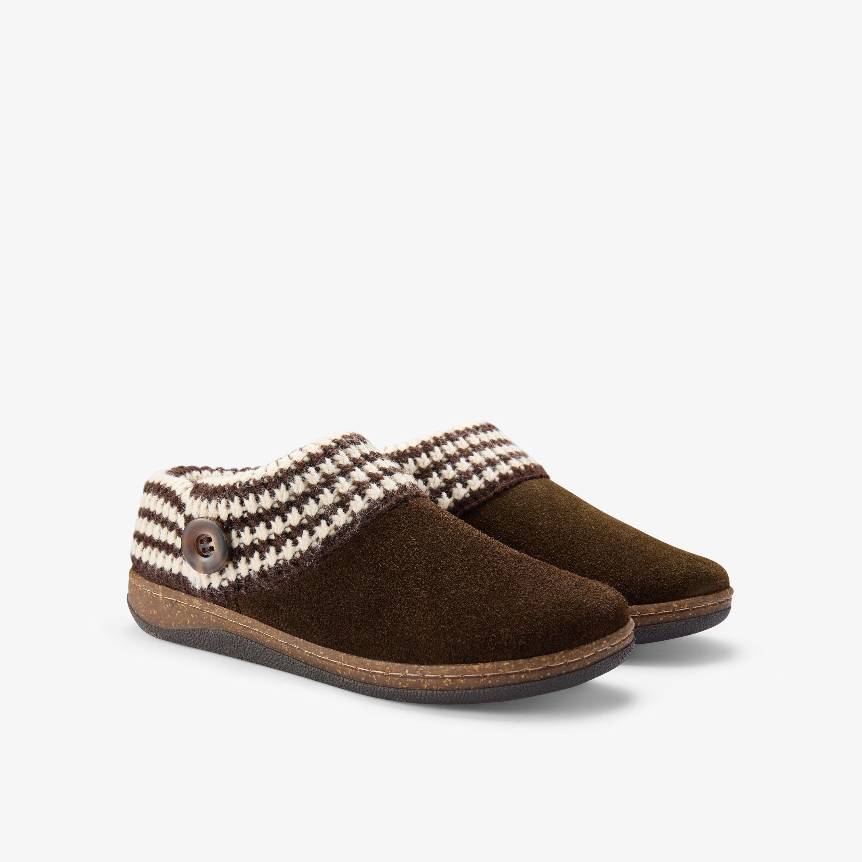 Willowdean Sweater Brown Slip-Ons, view 5 of 6