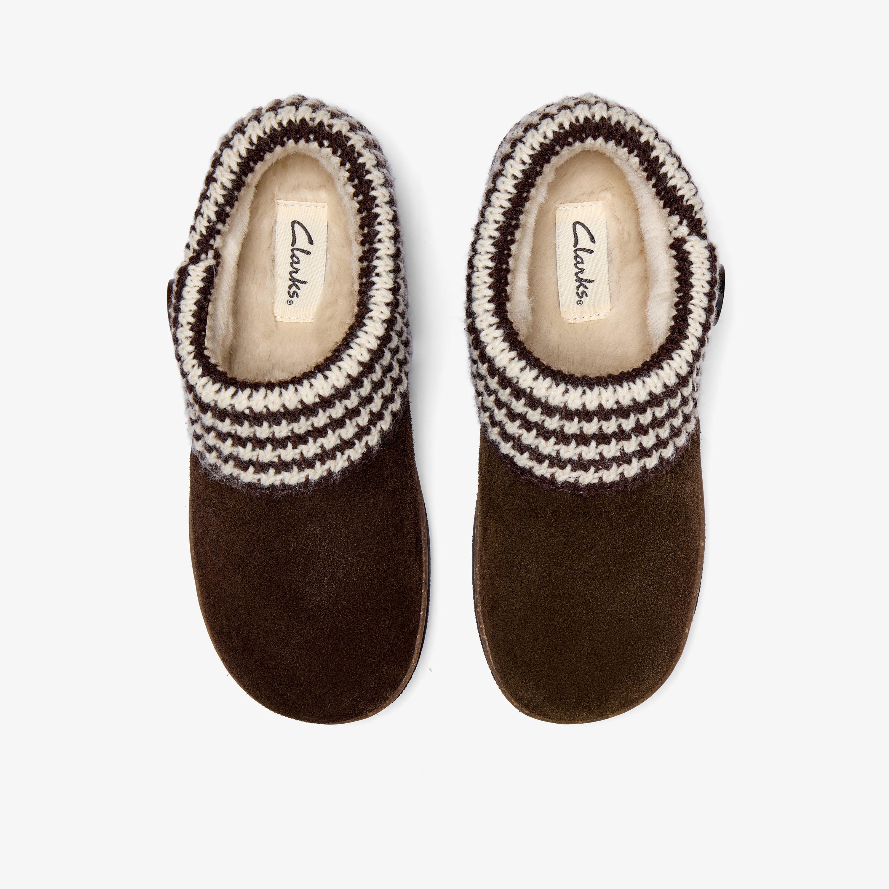 Willowdean Sweater Brown Slip-Ons, view 6 of 6