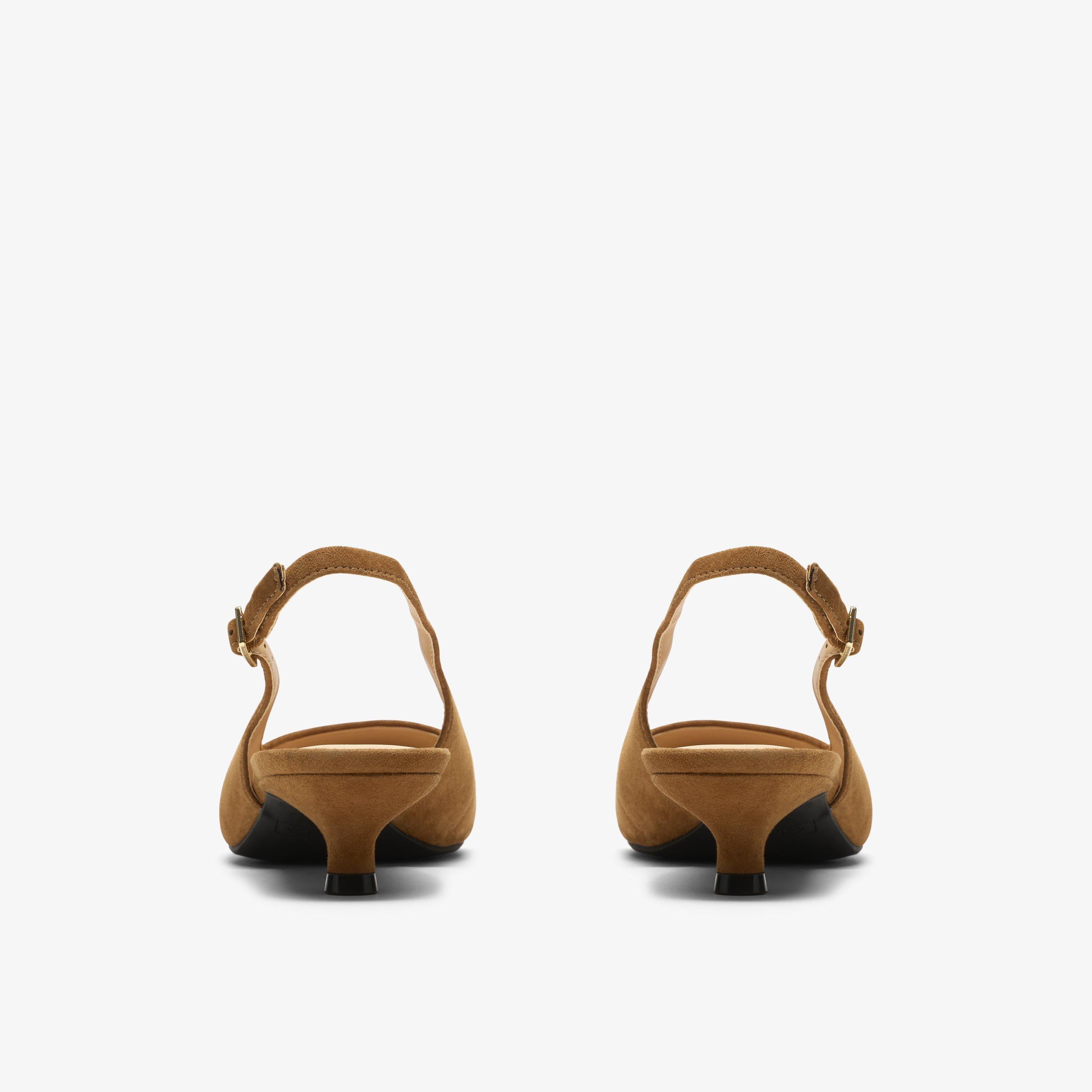 Pisa Sling Tan Suede Sling Back, view 5 of 6