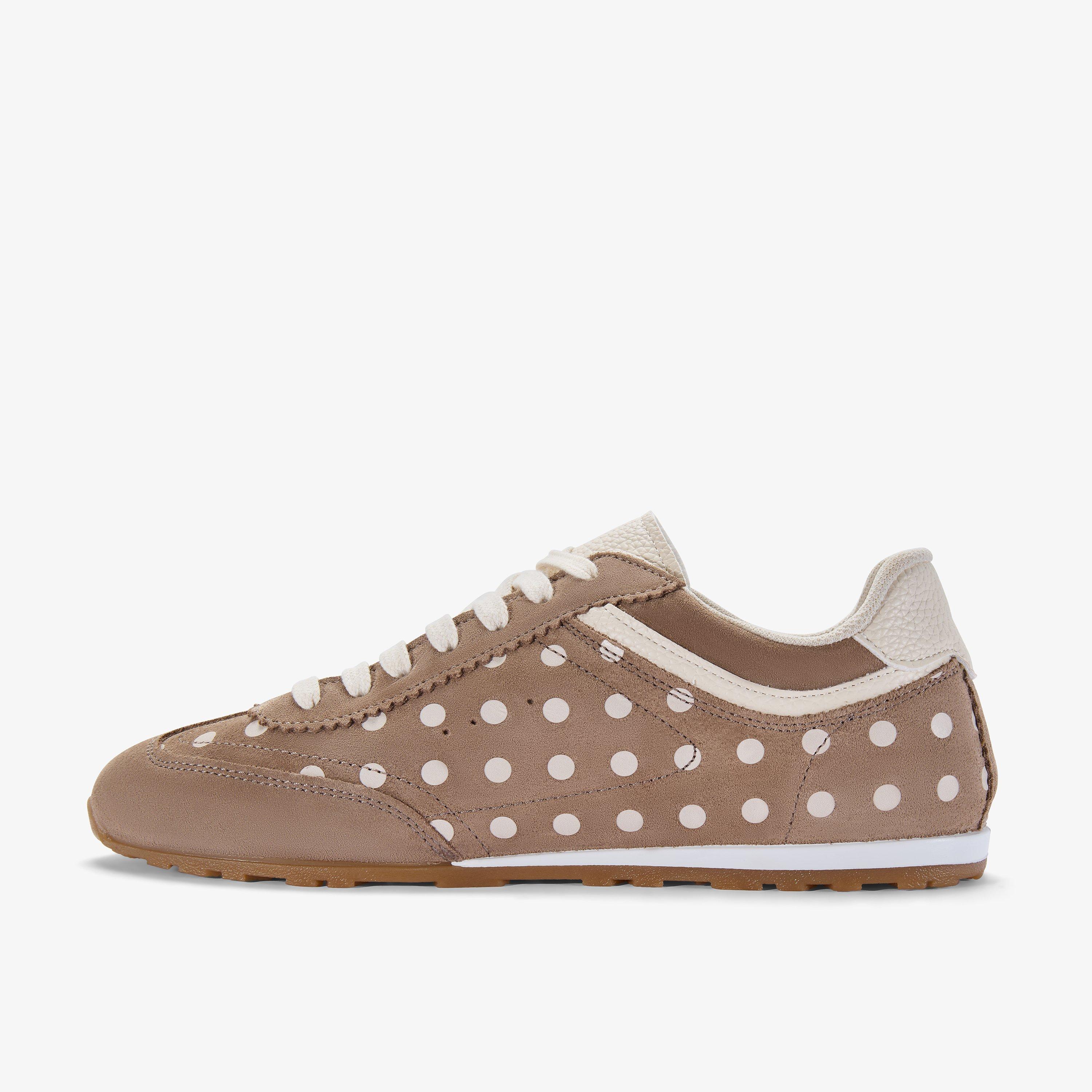 Lorenza Lace Taupe Combination Trainers, view 2 of 6