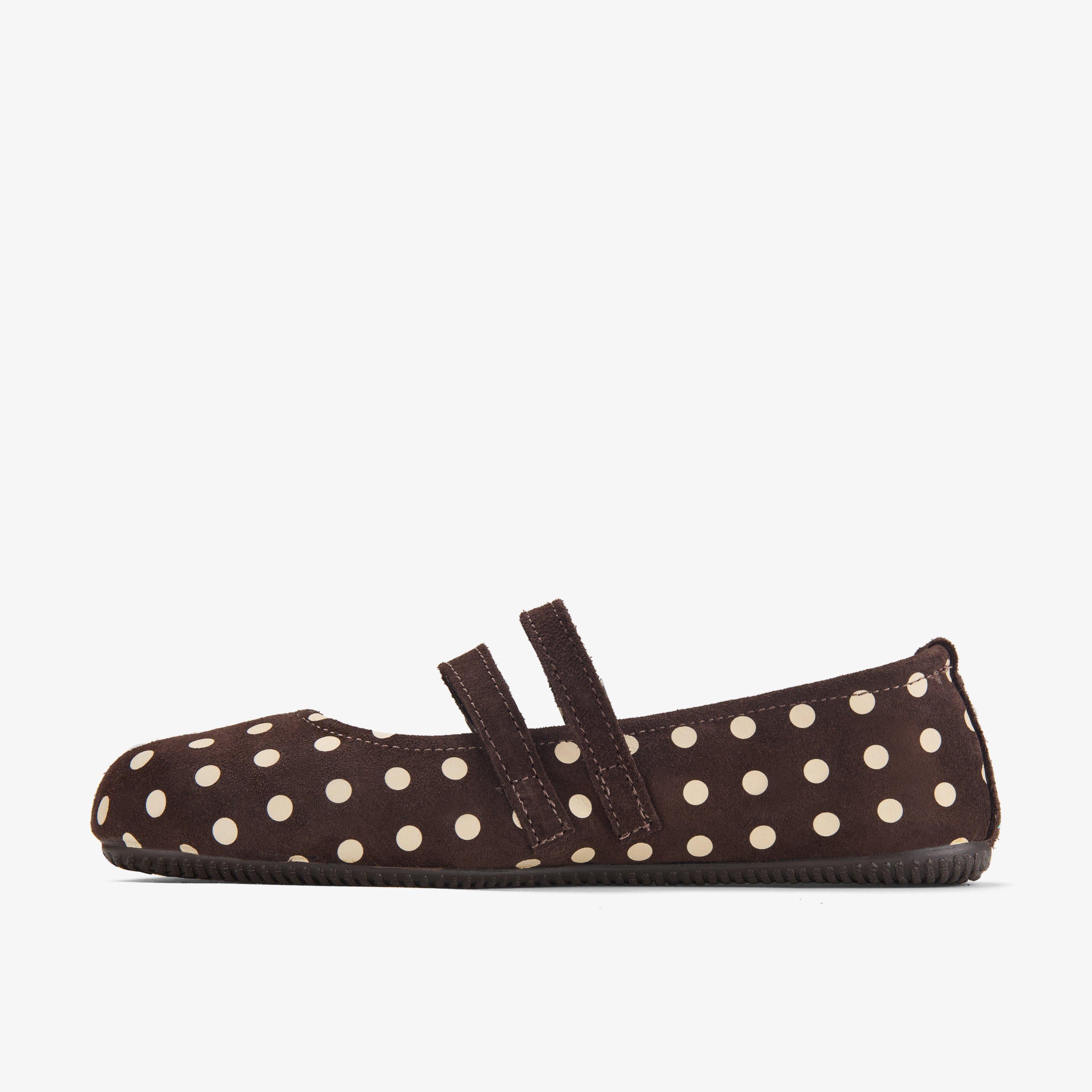 Melrose Strap Brown Combination Pumps, view 2 of 6
