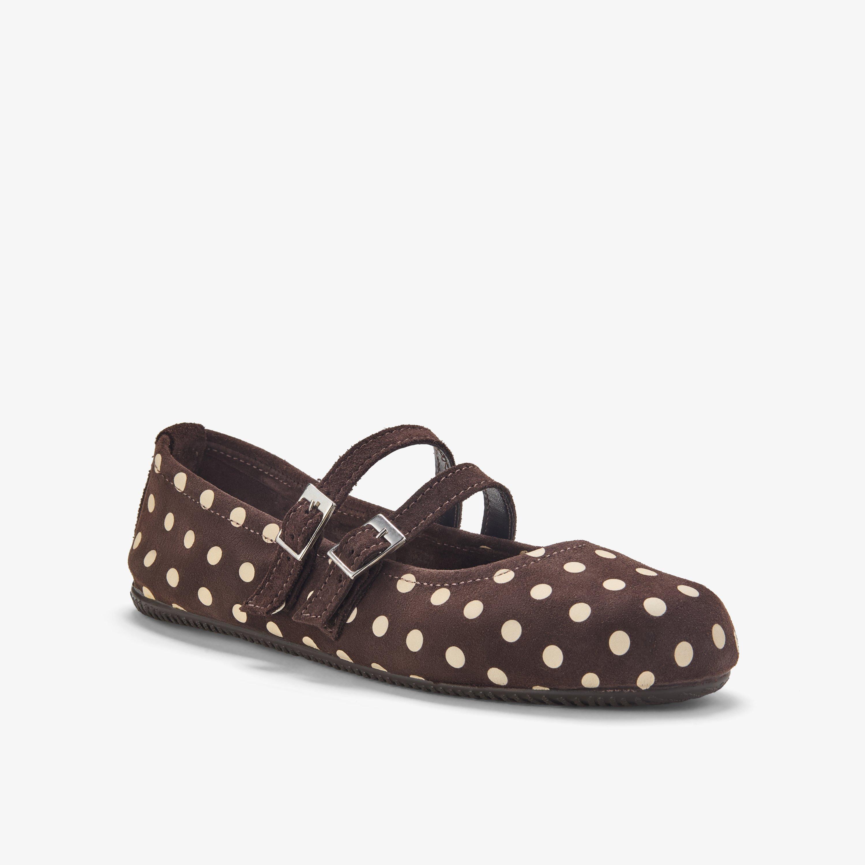 Melrose Strap Brown Combination Pumps, view 5 of 6