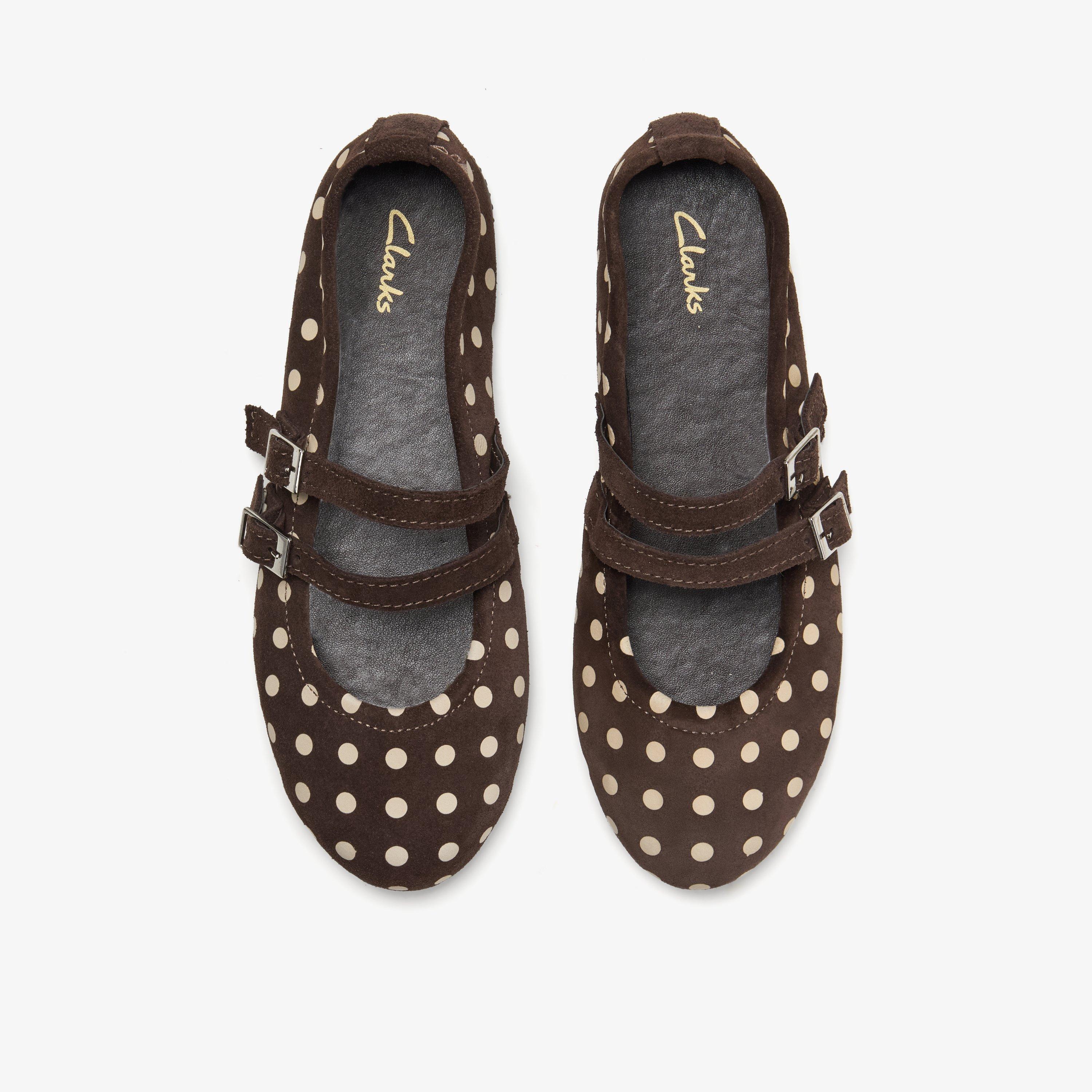 Melrose Strap Brown Combination Pumps, view 6 of 6