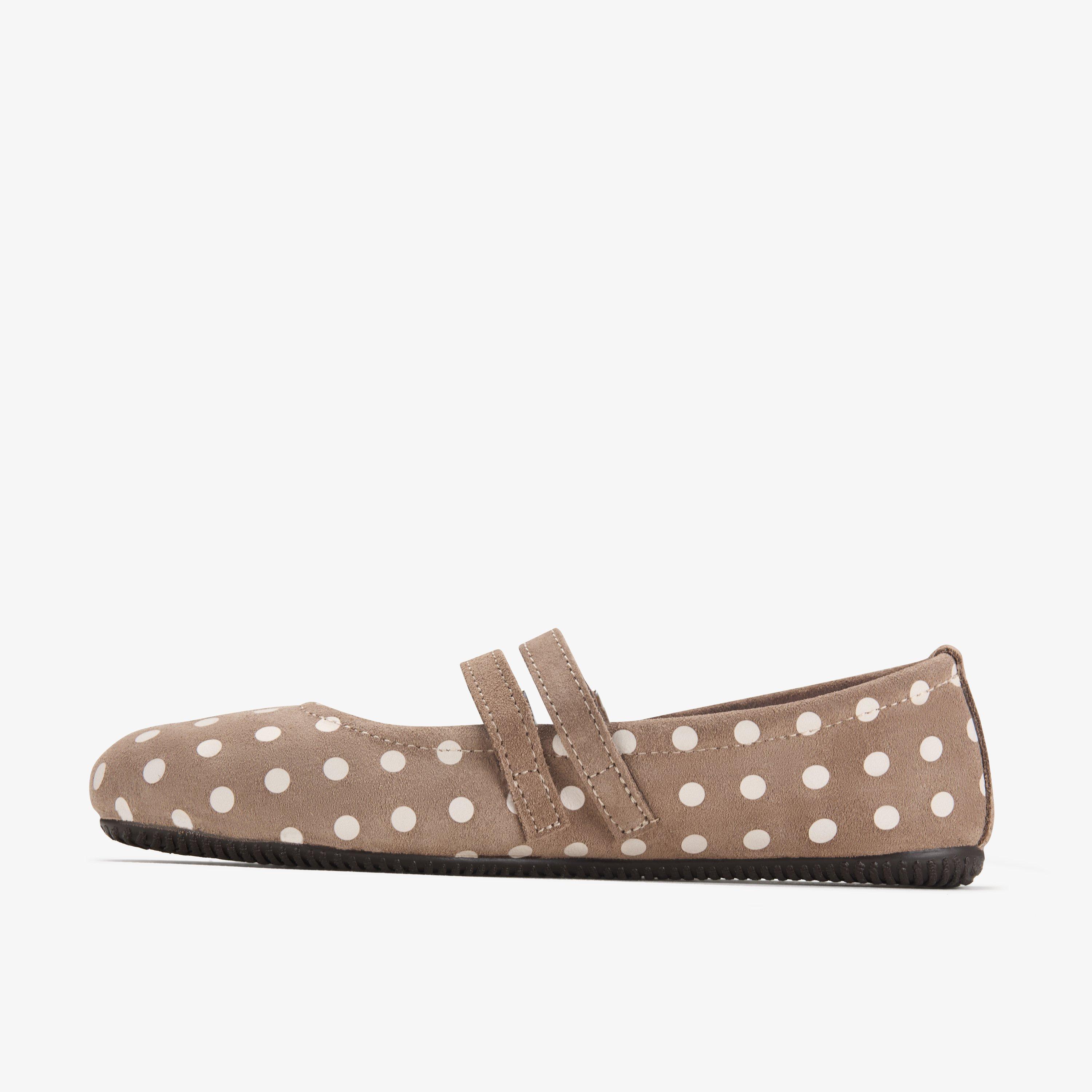 Melrose Strap Taupe Combination Pumps, view 2 of 6