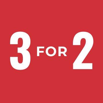 3 For 2