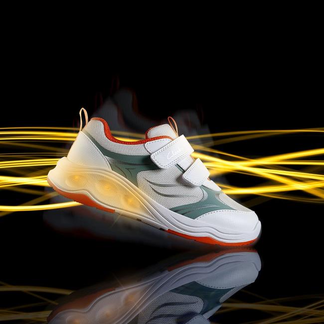gleam glow light up trainers