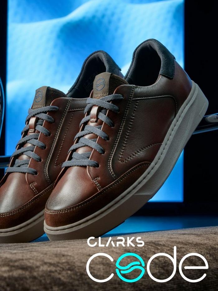 Code Lace Leather Sneaker group