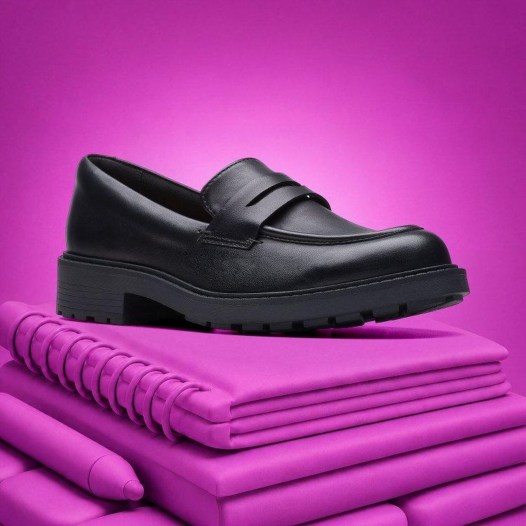 Clarks men's Burchill Derby shoes.