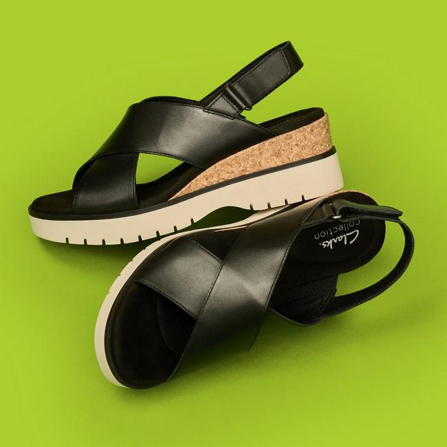 Clarks Diaz Cross sandals.