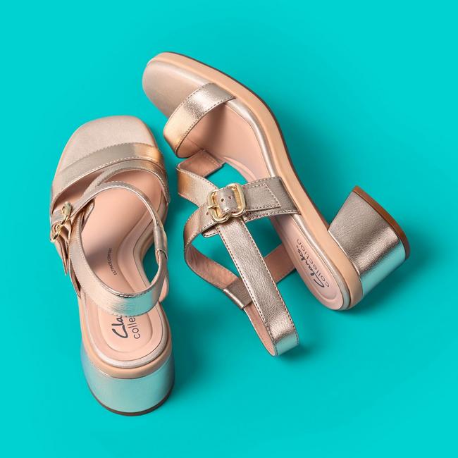 Clarks Jaylan Sol sandals.