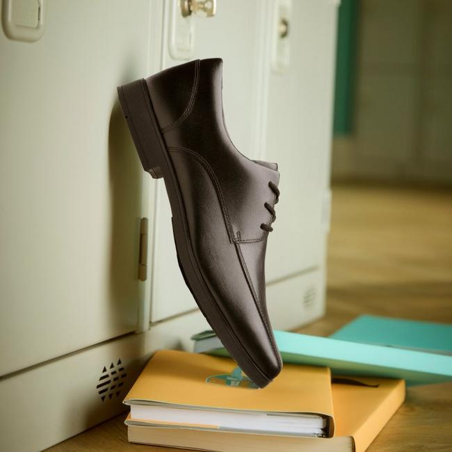 Clarks Scala Step school shoes.