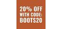 20% Off Boots