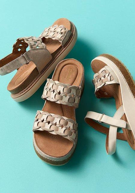 Cecily Slide in Blue Combi