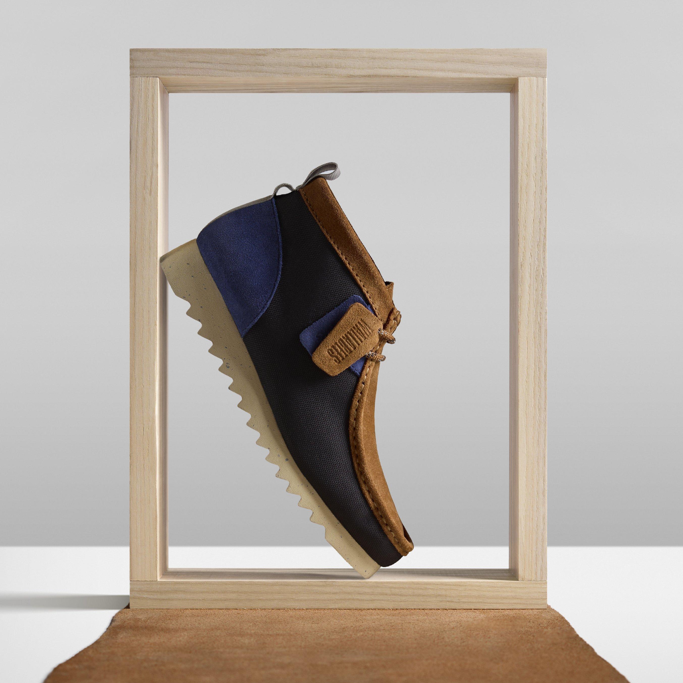 Scarpe da donna Wallabee EVO Shue in pelle scamosciata corallo Wallabee con lacci