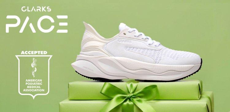 Women's Pace Podiatrist approved walking shoes