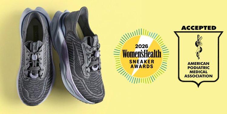 Pace Rise in Black Combination 2026 Women's Health Sneaker Awards