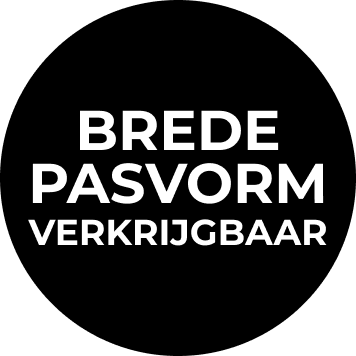 Ook verkrijgbaar in brede pasvorm