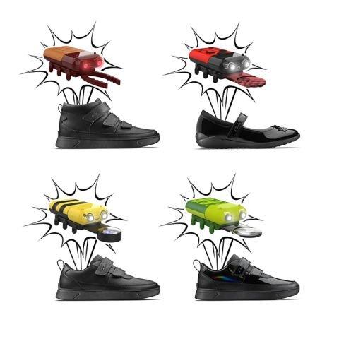 Clarks shoes with shop toys in heel