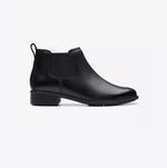Havisham Top Ankle Boot in Black