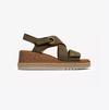 Kidiki Sun Dark in Olive Nubuck