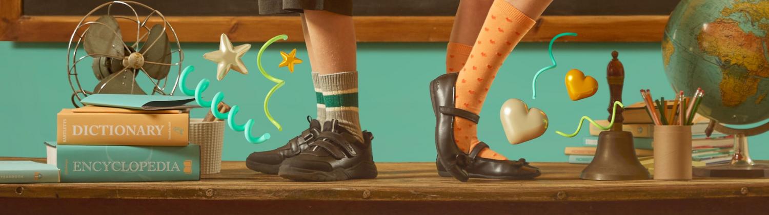 Boys and Girls School Shoes
