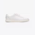 Romsey Lace in White Leather