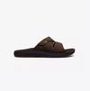 Brinkley Slide in Dark Brown