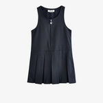 Clarks Girls Pleated Front Pinafore Dress