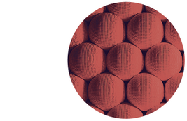 Close up of cushioning