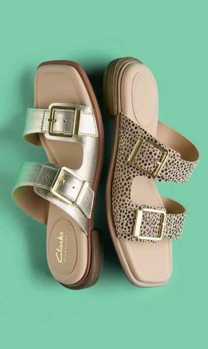 Ariany Bay in Metallic and Animal Print