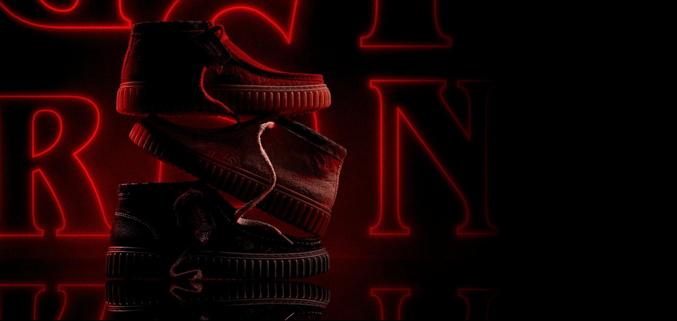 Clarks x Stranger Things Background