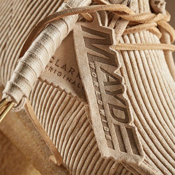 Sand Clarks Originals X Mayde Wallabee Boot